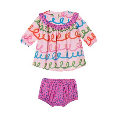 Stella McCartney Baby Girl Swiggle Dress Pink