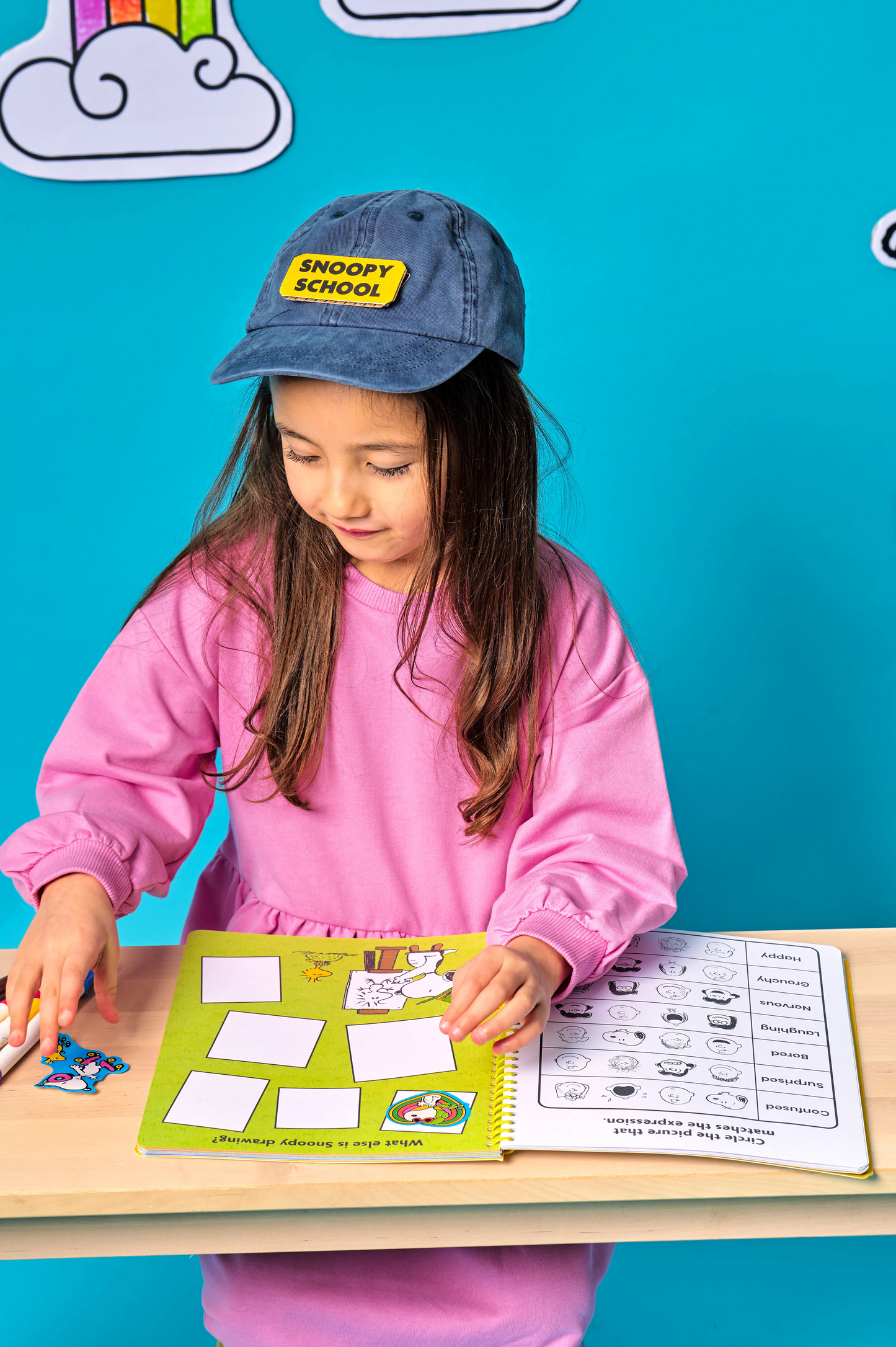 OOLY - OOLY x Peanuts Activity Travel Kit & Double-Ended Markers