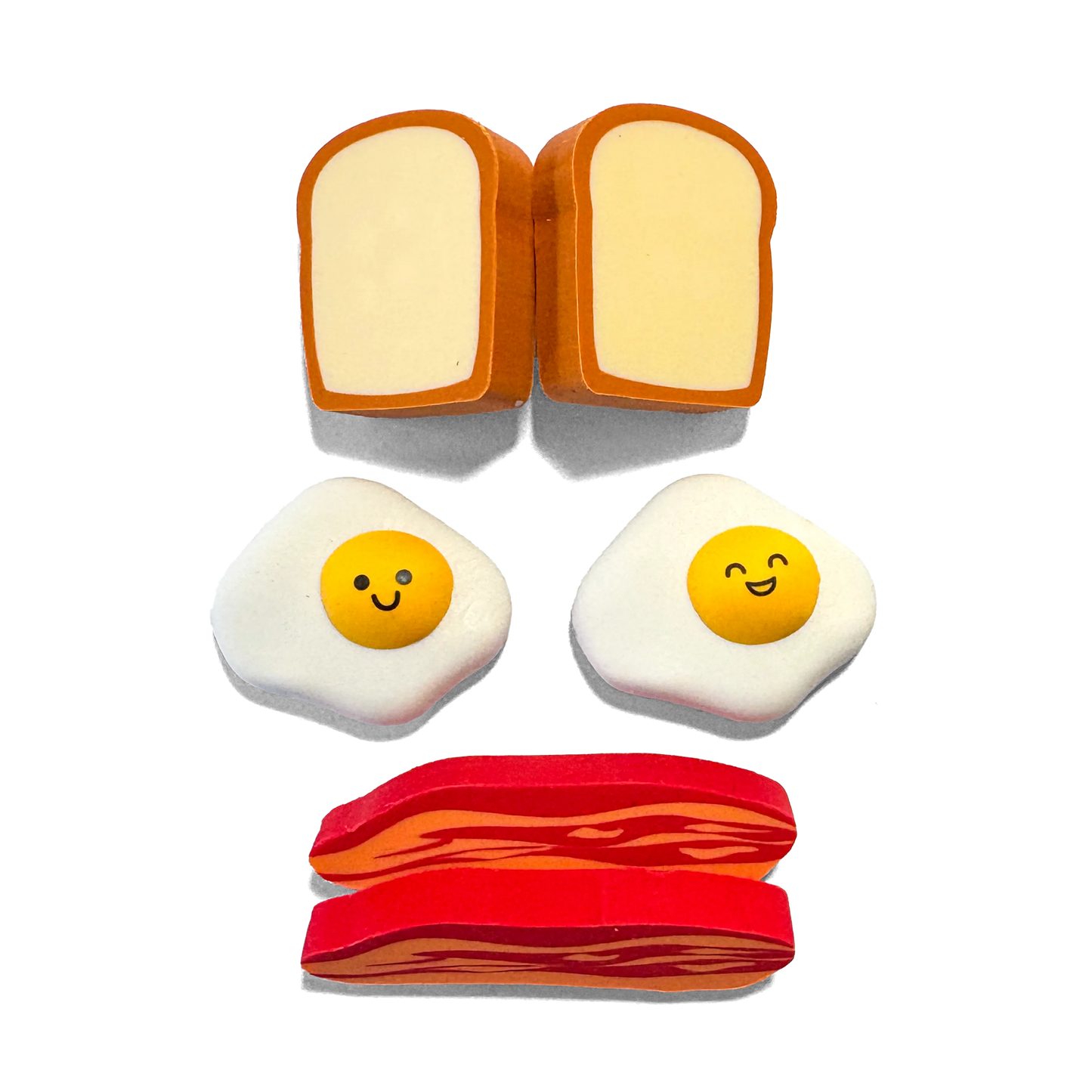 OOLY - Brunch Bunch Breakfast Erasers - Set of 6