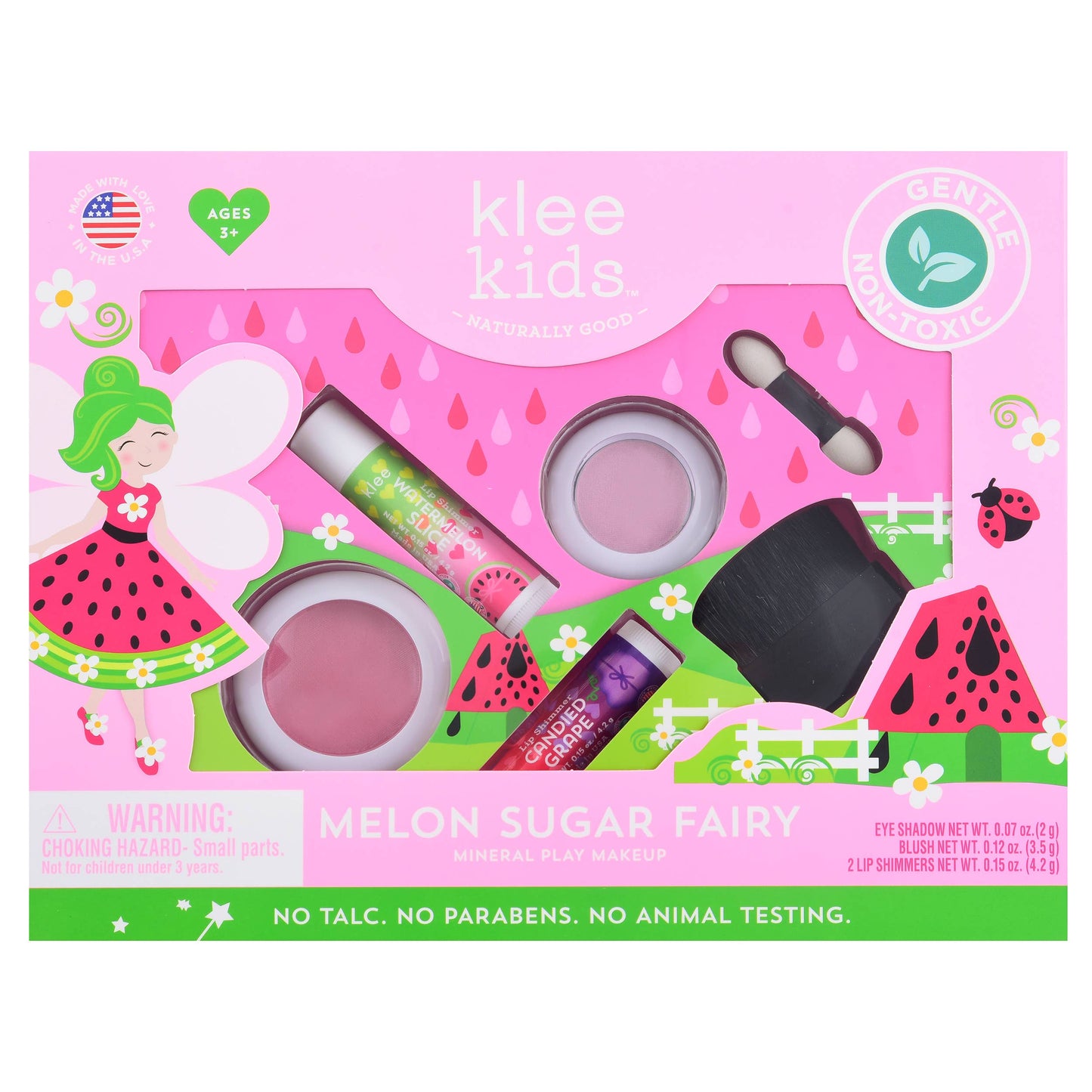 Klee Naturals - Crystal Palace Fairy - Klee Kids Play Makeup 4-PC Kit: Crystal Palace Fairy