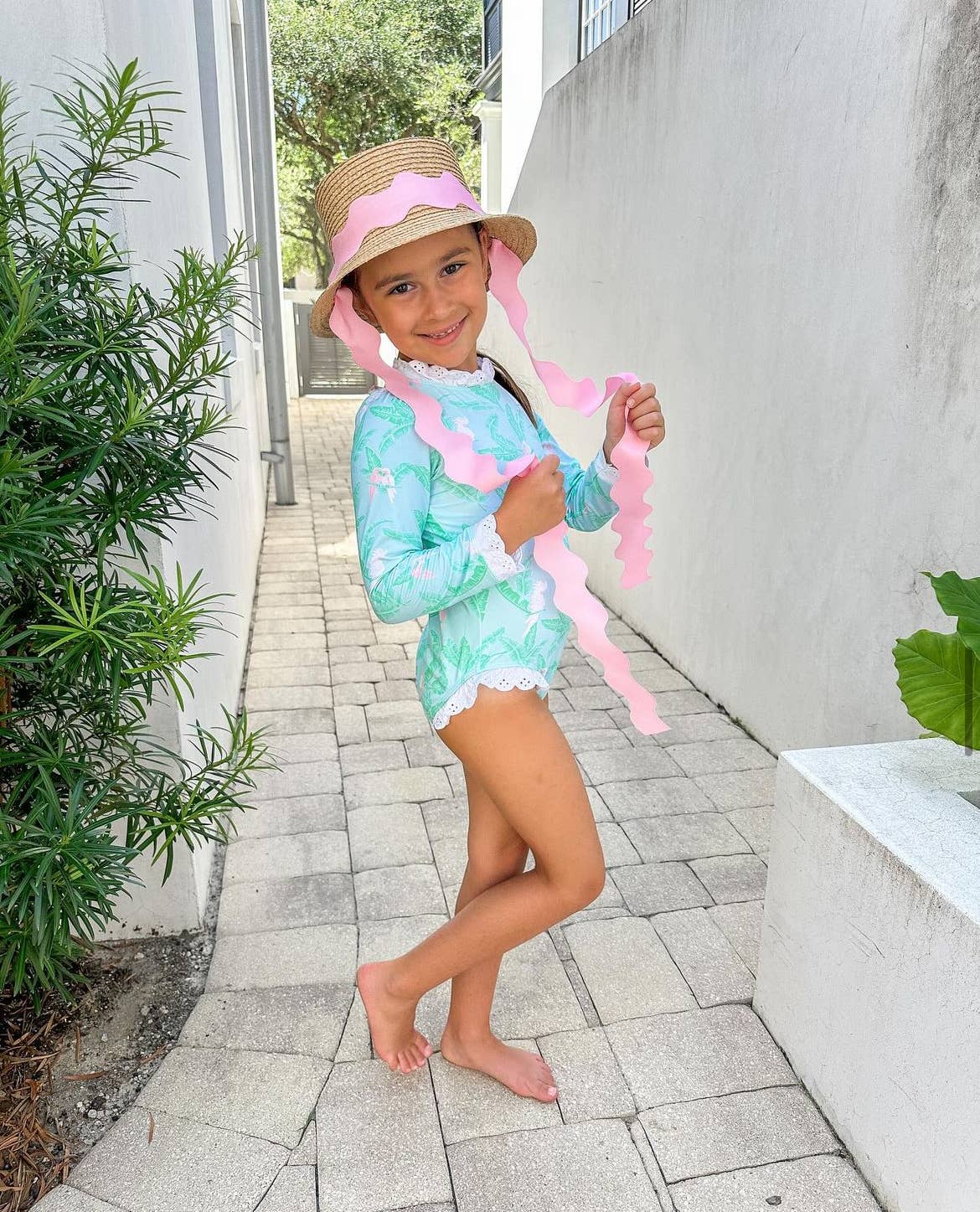 Bits & Bows - Harbor Hat, Pink (Youth)