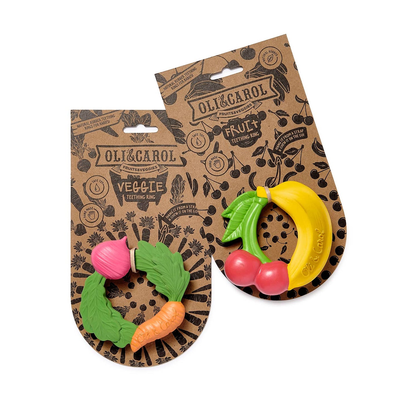 Oli & Carol - Fruit Teething Ring