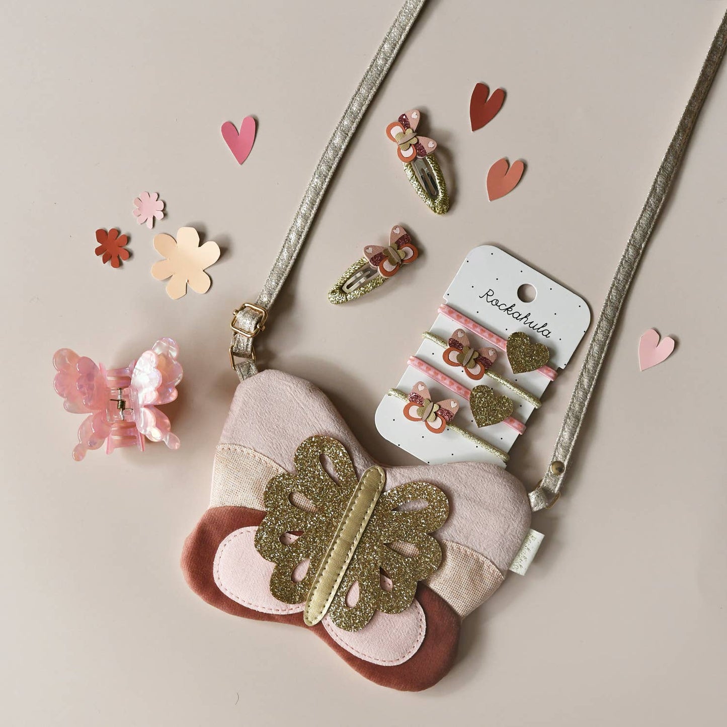 Rockahula Kids US - Patchwork Butterfly Clips
