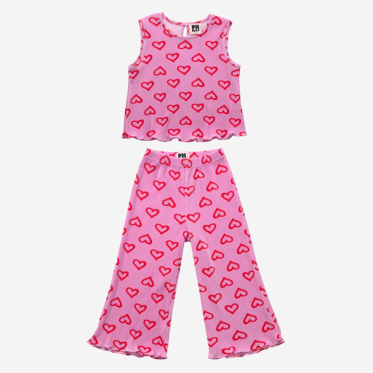 Petite Hailey Pink Heart Set