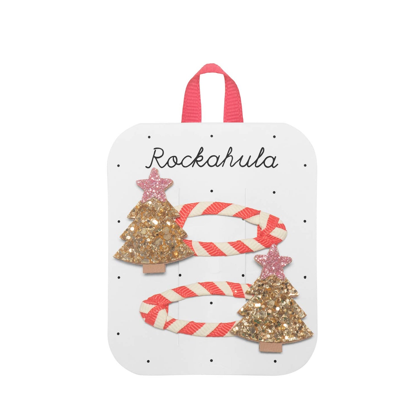 Rockahula Kids - Stripy Christmas Tree Clips