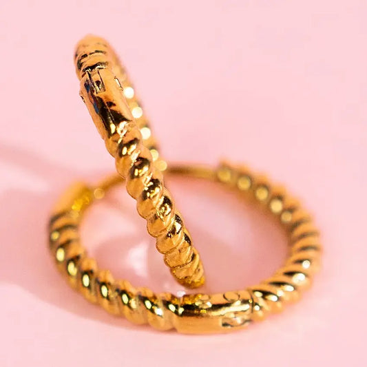 Pierced Co. Skinny Rope Huggies