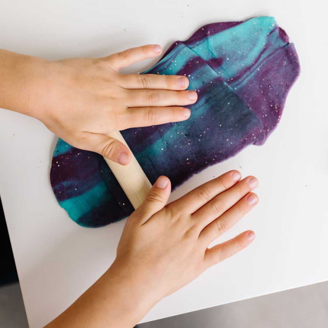 Little Larch - Glitter Dough | Natural Play Dough