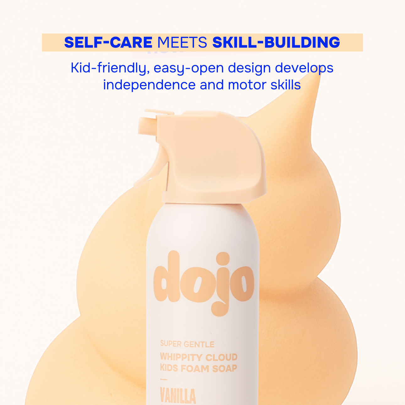 Dojo - Whippity Cloud Kids Foaming Soap: Vanilla Sandalwood