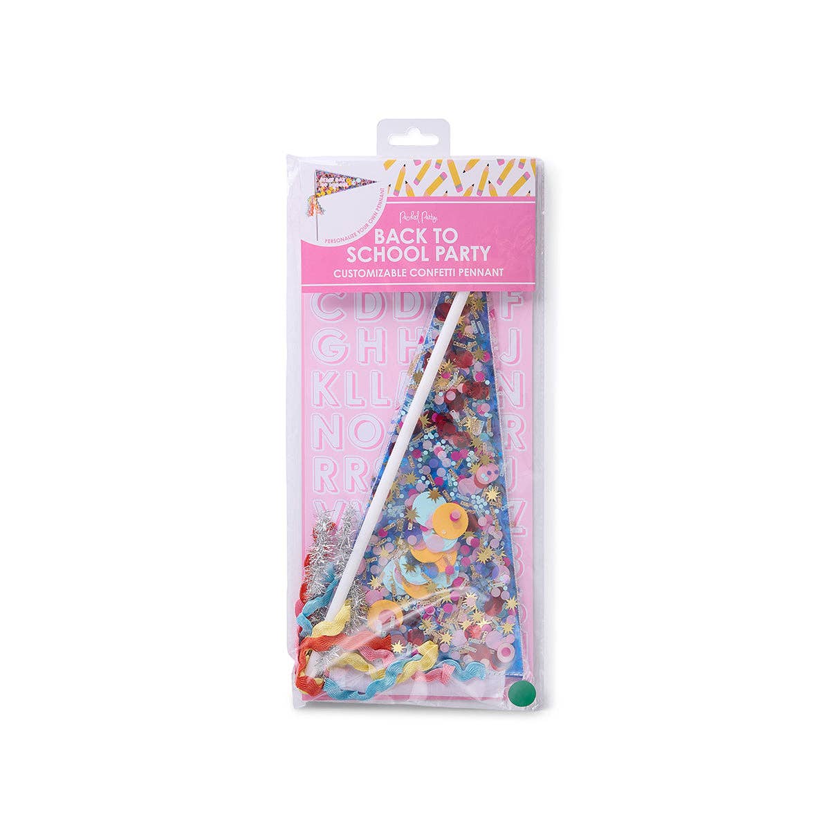 Packed Party - Customizable Back to School Pennant Kit