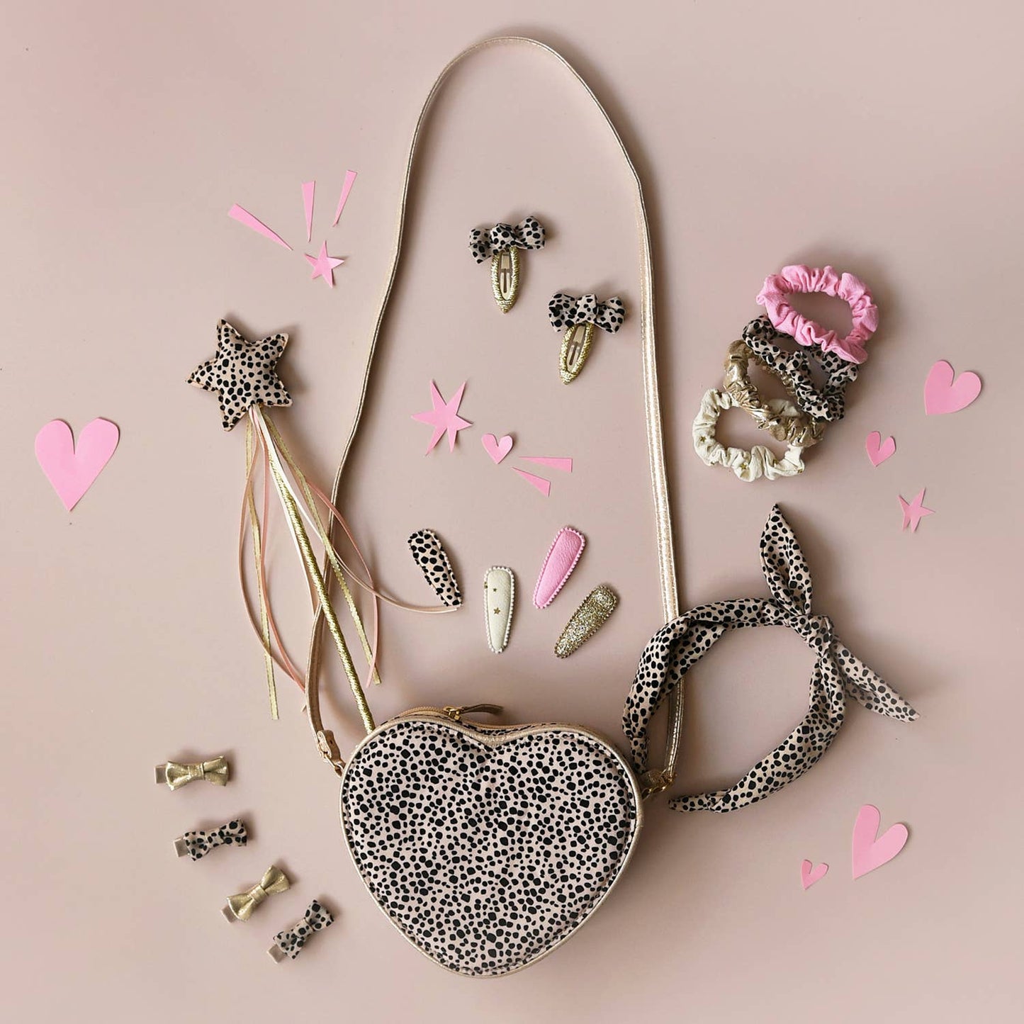 Rockahula Kids US - Love Heart Leopard Bag