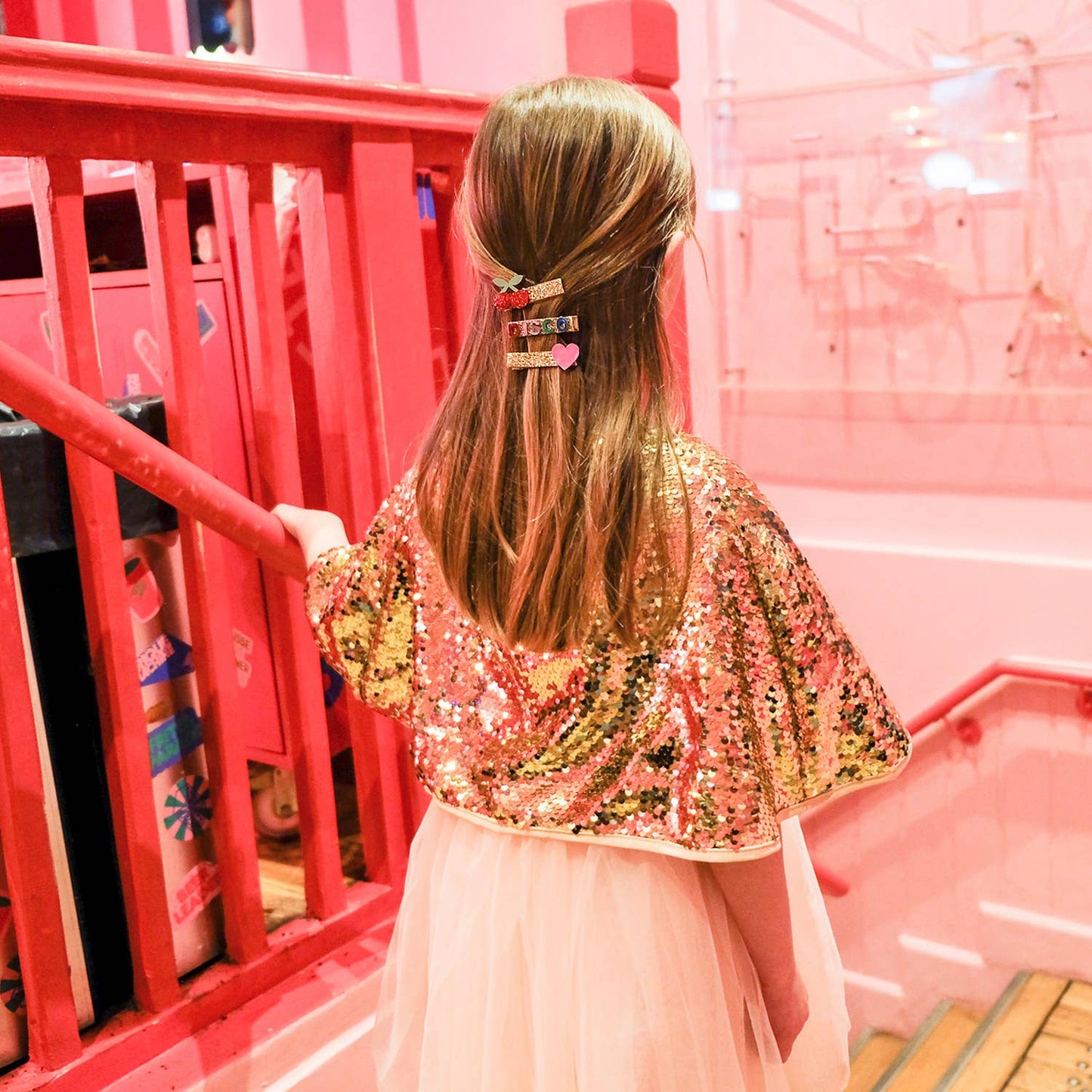 Rockahula Kids US - Gold Sequin Cape 3-10 Years