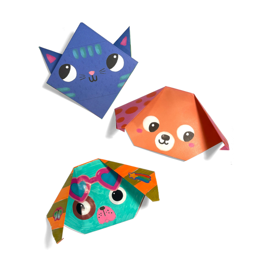 OOLY - D.I.Y. Pet Pals Origami - Set of 24 Designs