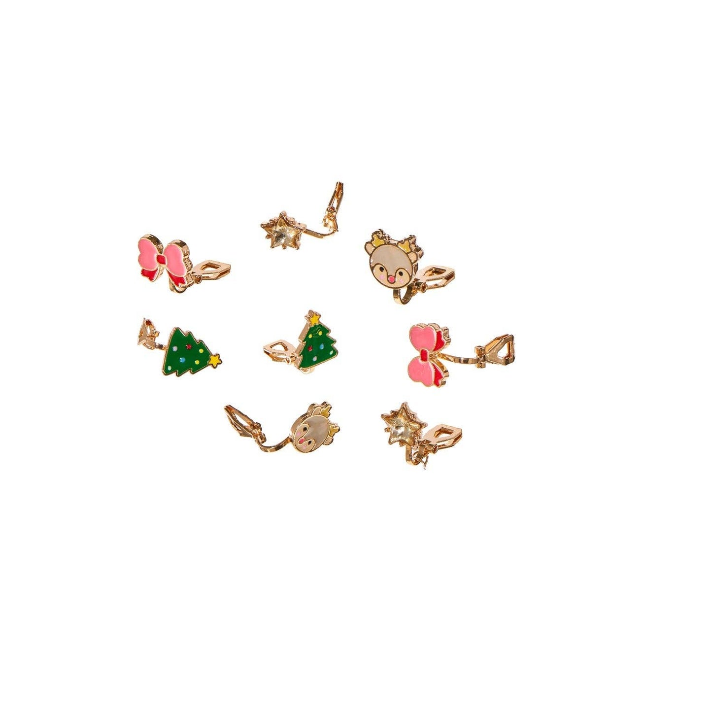 Rockahula Kids US - Jolly Christmas Clip On Earrings