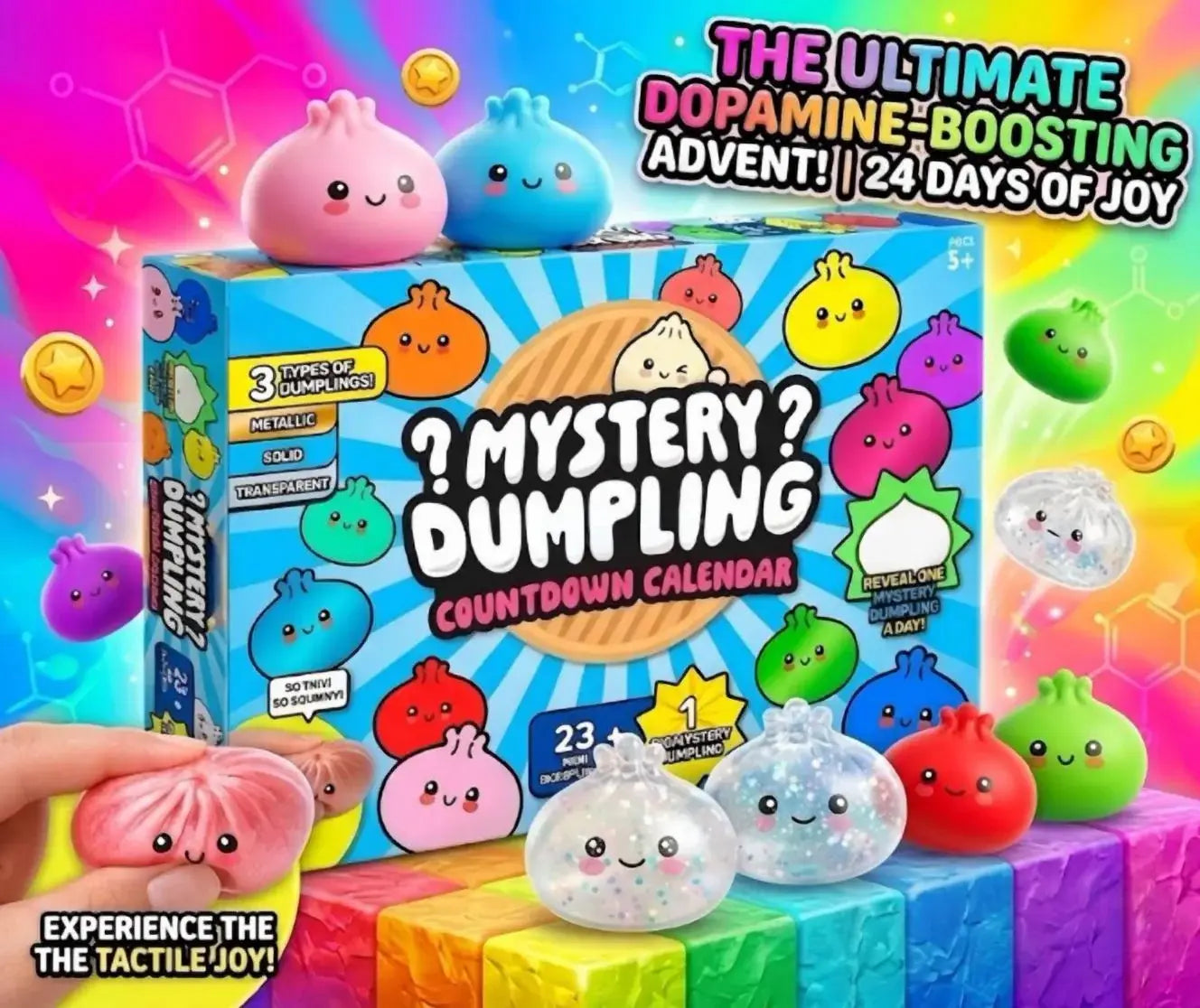 SNACK’D - Mystery Dumpling Countdown Calendar