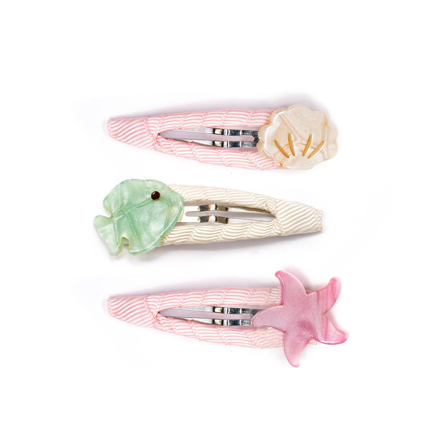 Lilies & Roses NY - Fish Starfish Seashell Hair Snap Clips