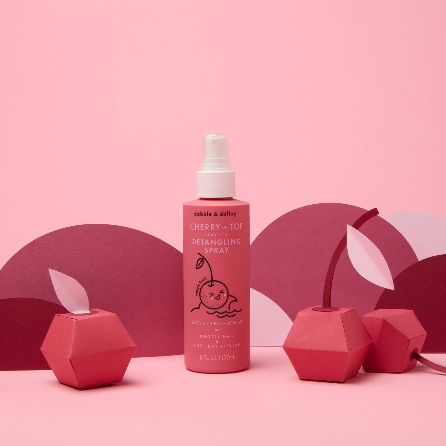 Dabble & Dollop® - Cherry on Top® Hair Detangling & Conditioning Spray