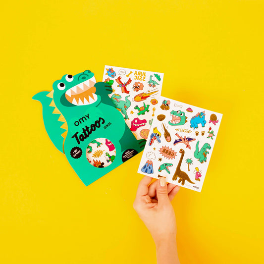 OMY - Kids' temporary Dino Tattoos