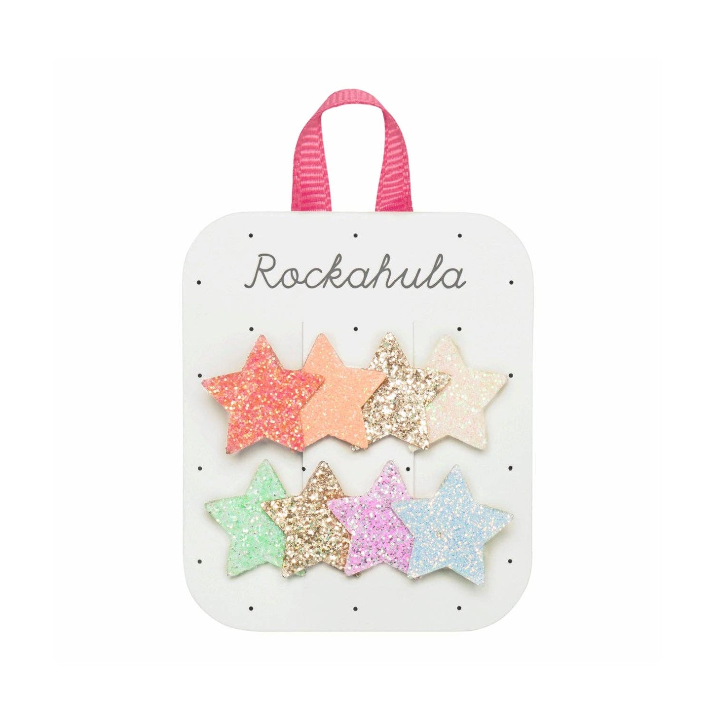 Rockahula Kids - Rainbow Shimmer Star Clips
