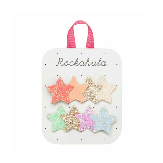 Rockahula Kids - Rainbow Shimmer Star Clips
