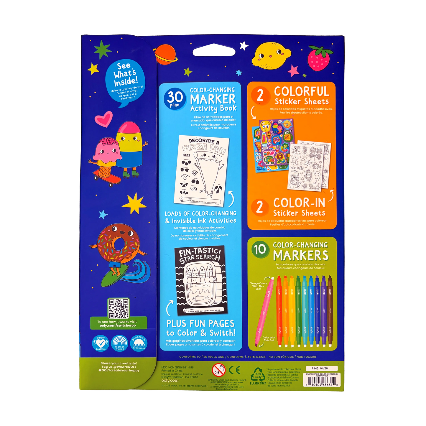 OOLY - Switch-eroo! Color-Changing Activity Kit