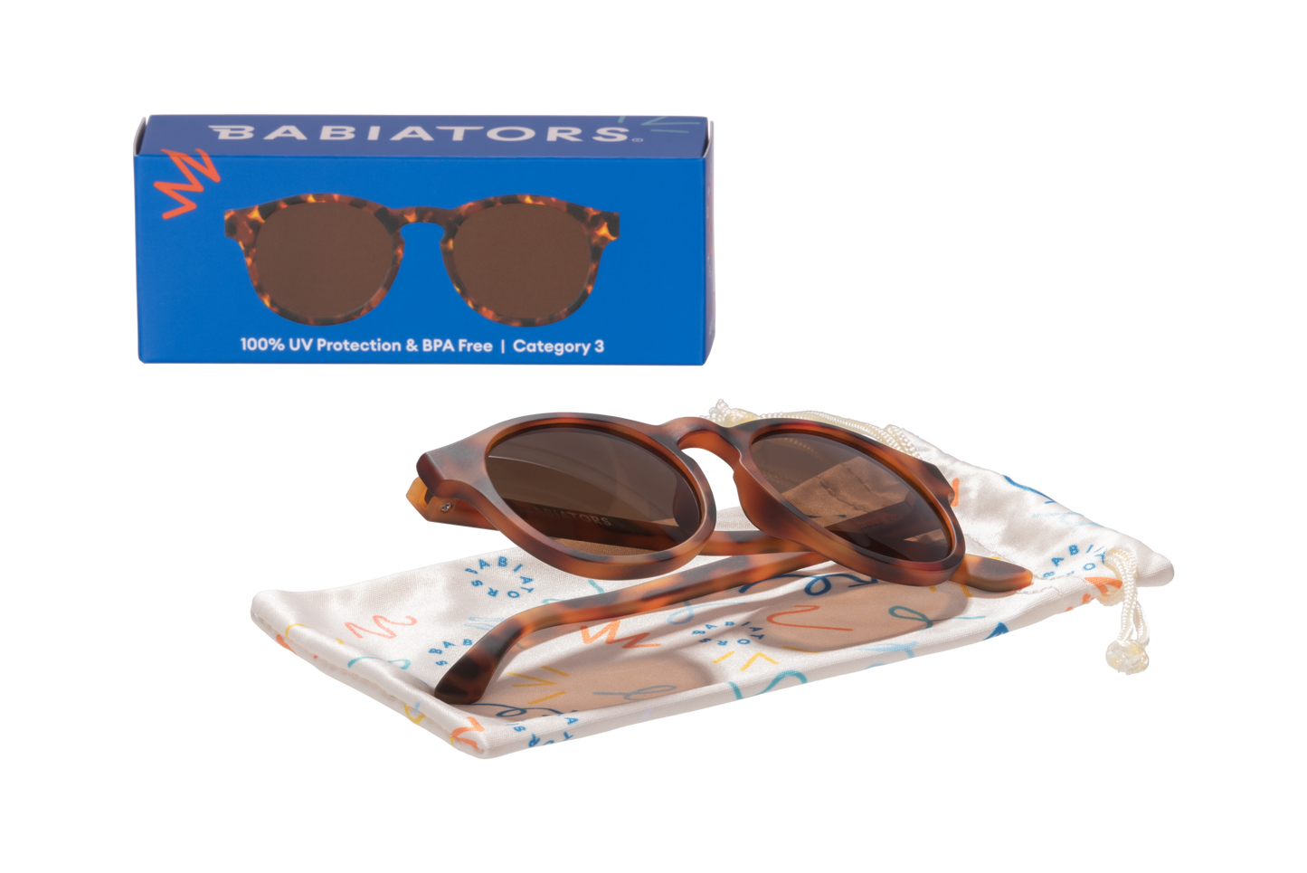 Babiators - Bay and Kids Tortoise Keyhole Sunglasses: Ages 3-5