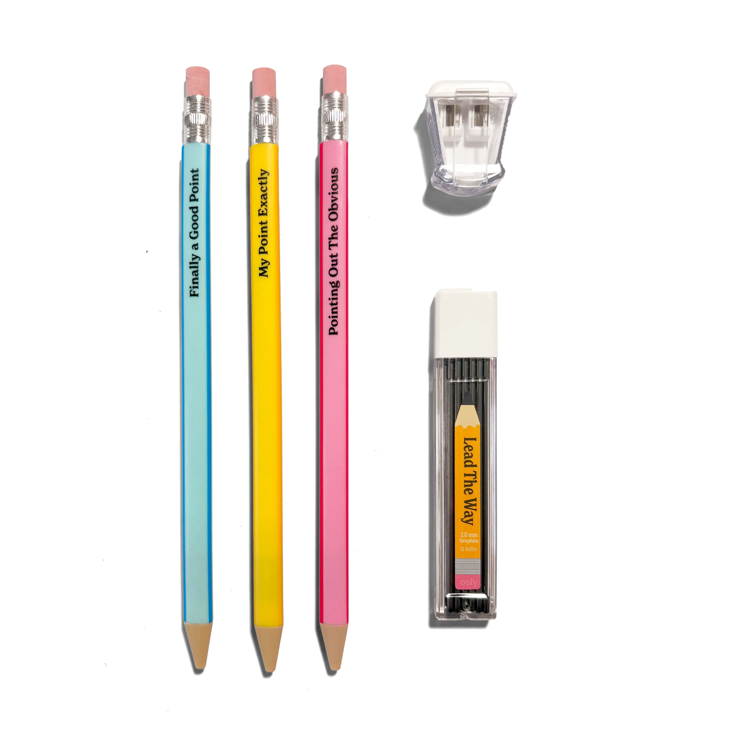 OOLY - Point Made Mechanical Graphite Pencils