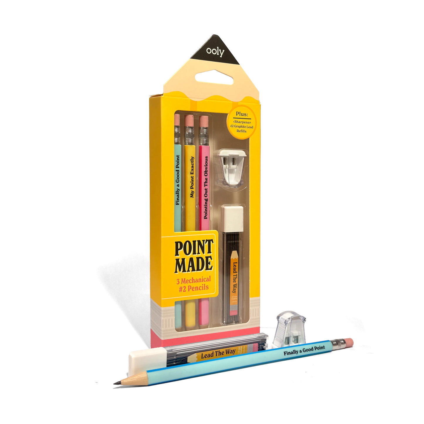 OOLY - Point Made Mechanical Graphite Pencils