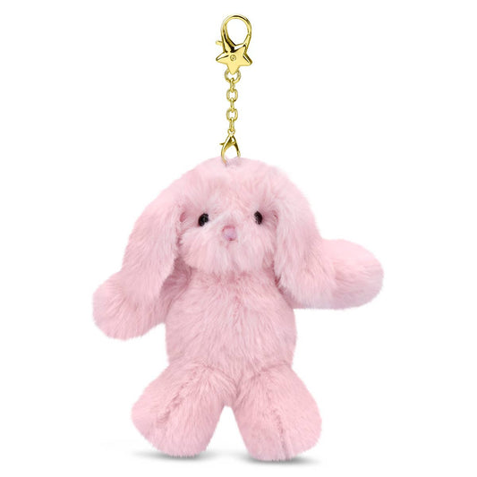 Iscream - Pink Bunny Charm Clip Bag Buddy