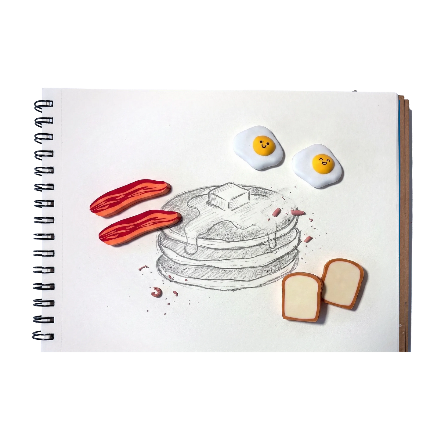 OOLY - Brunch Bunch Breakfast Erasers - Set of 6