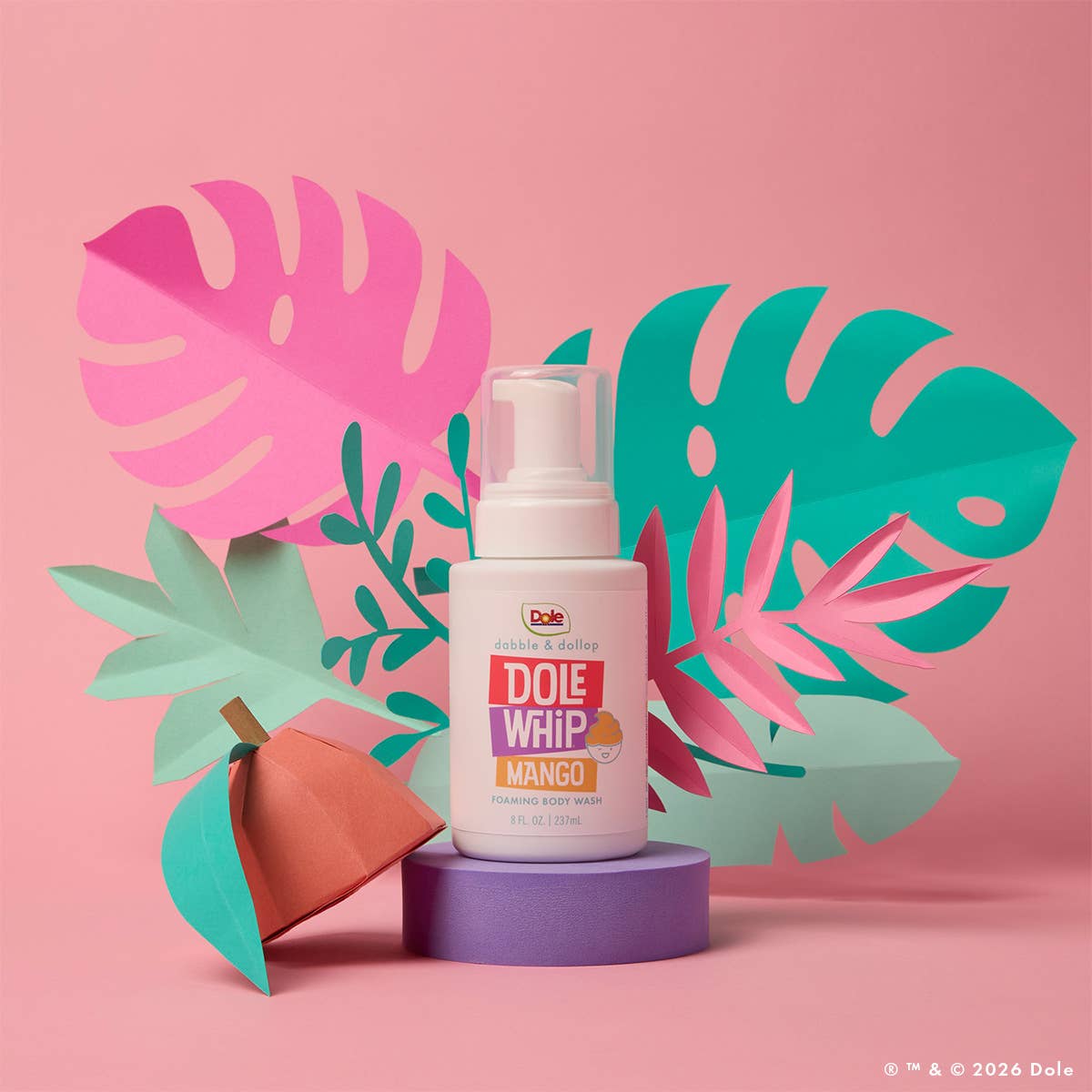 Dabble & Dollop® - Dole Whip® Mango Foaming Body Wash