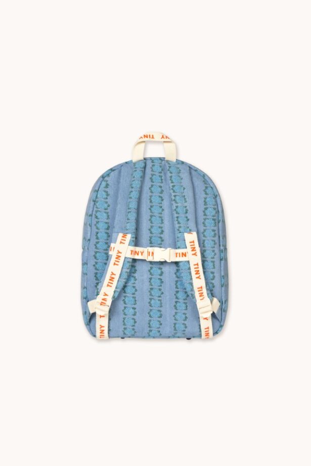 Tiny Cottons Blue Flowers Backpack