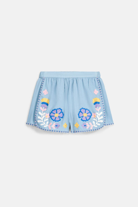 Louise Misha Maiwen Shorts Stone Blue