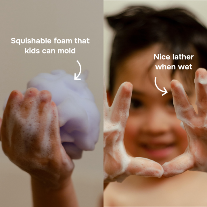 Dojo - Whippity Cloud Kids Foaming Soap: Spring Cotton