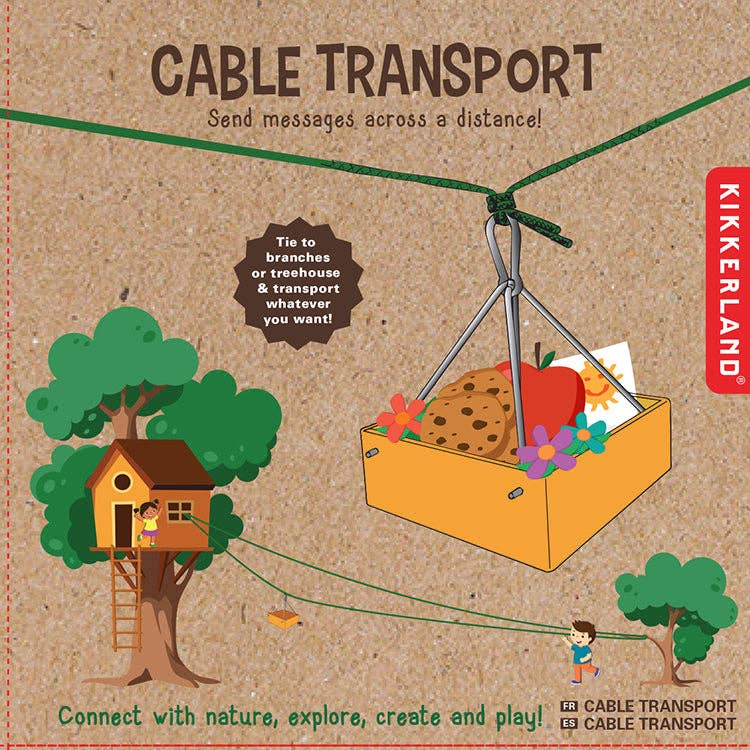 Kikkerland Design Inc - Huckleberry Cable Transport