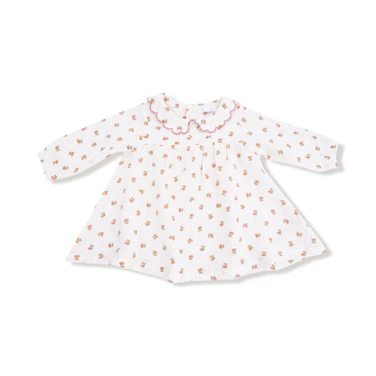 Angel Dear Long Sleeve Petal Collar Dress and Bloomer Petite Pointe Fleur