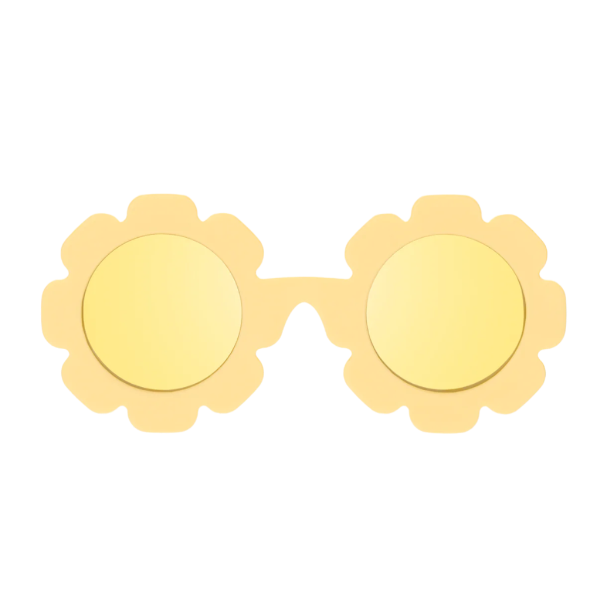 Babiators - Sun Ray Flower I Yellow Polarized Mirrored Lenses: Polarized / Ages 0-2