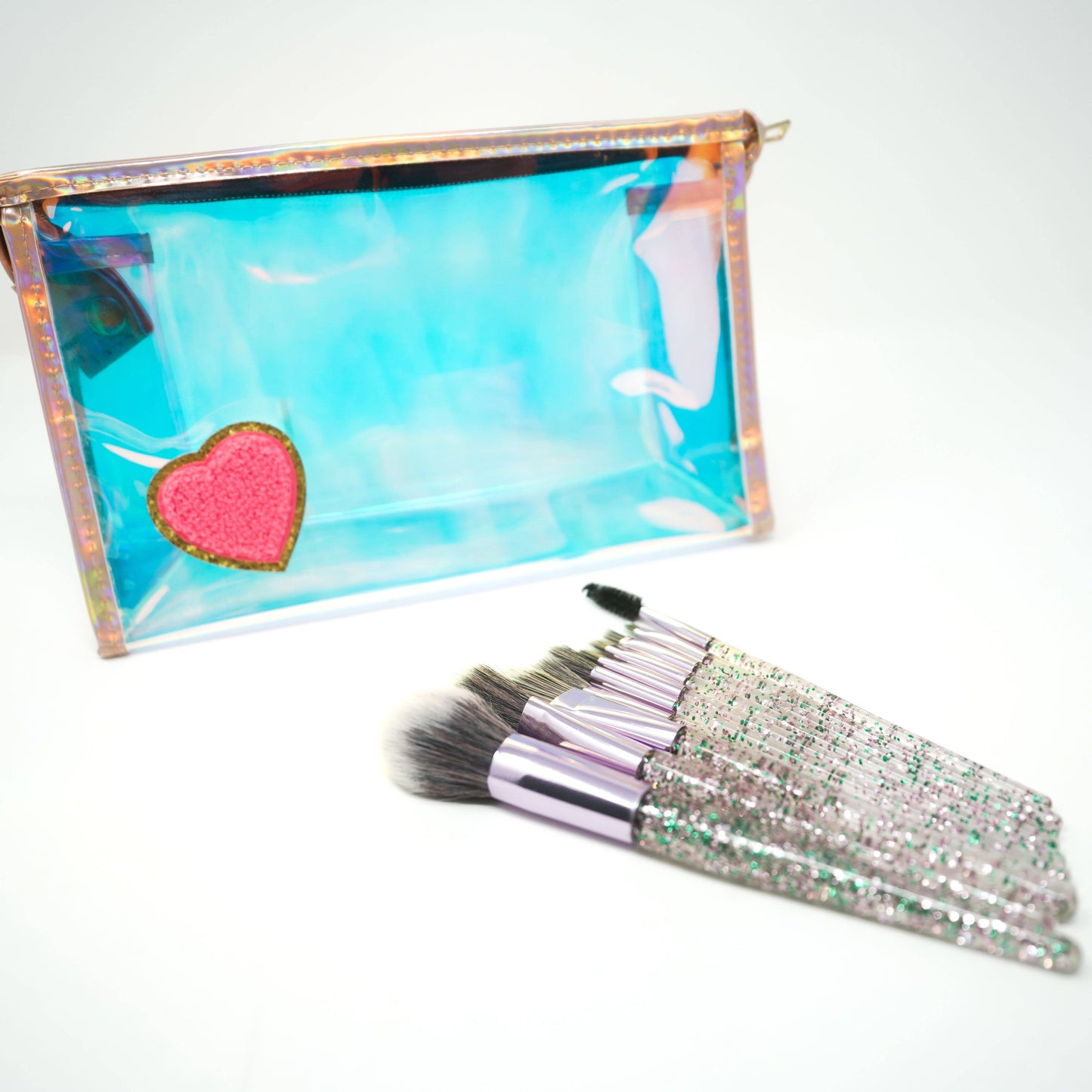 Sunshine & Glitter - Sunshine & Glitter 10-Piece Glitter Glam Brush Set