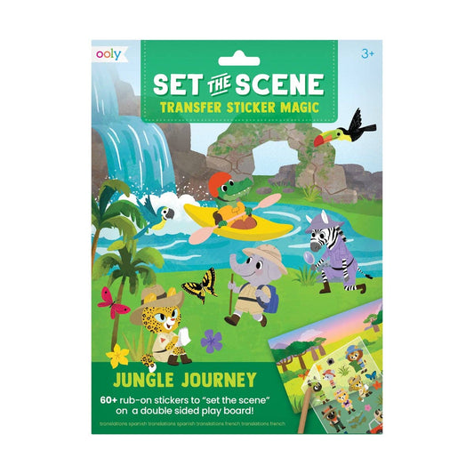 OOLY - Set The Scene Transfer Stickers Magic - Jungle Journey