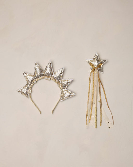 Noralee Sun Crown + Wand Gold