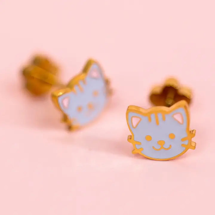 Pierced Screw Back Earrings