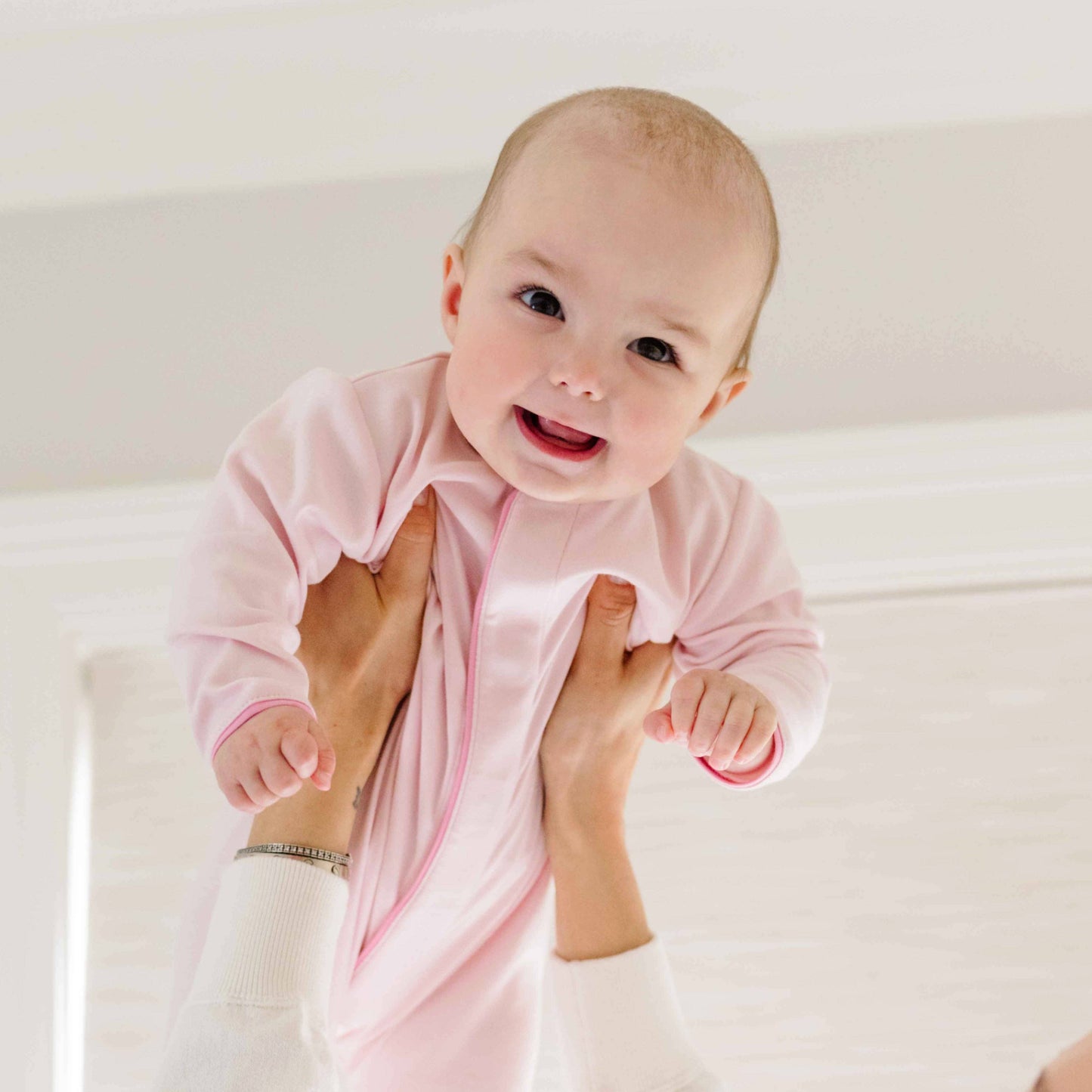 Babynetic - Magnetic Footie - Petal Pink