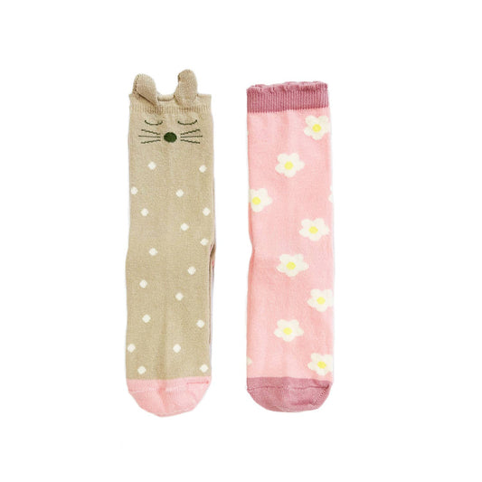 Rockahula Kids - Flora Bunny 2 Pack  Socks