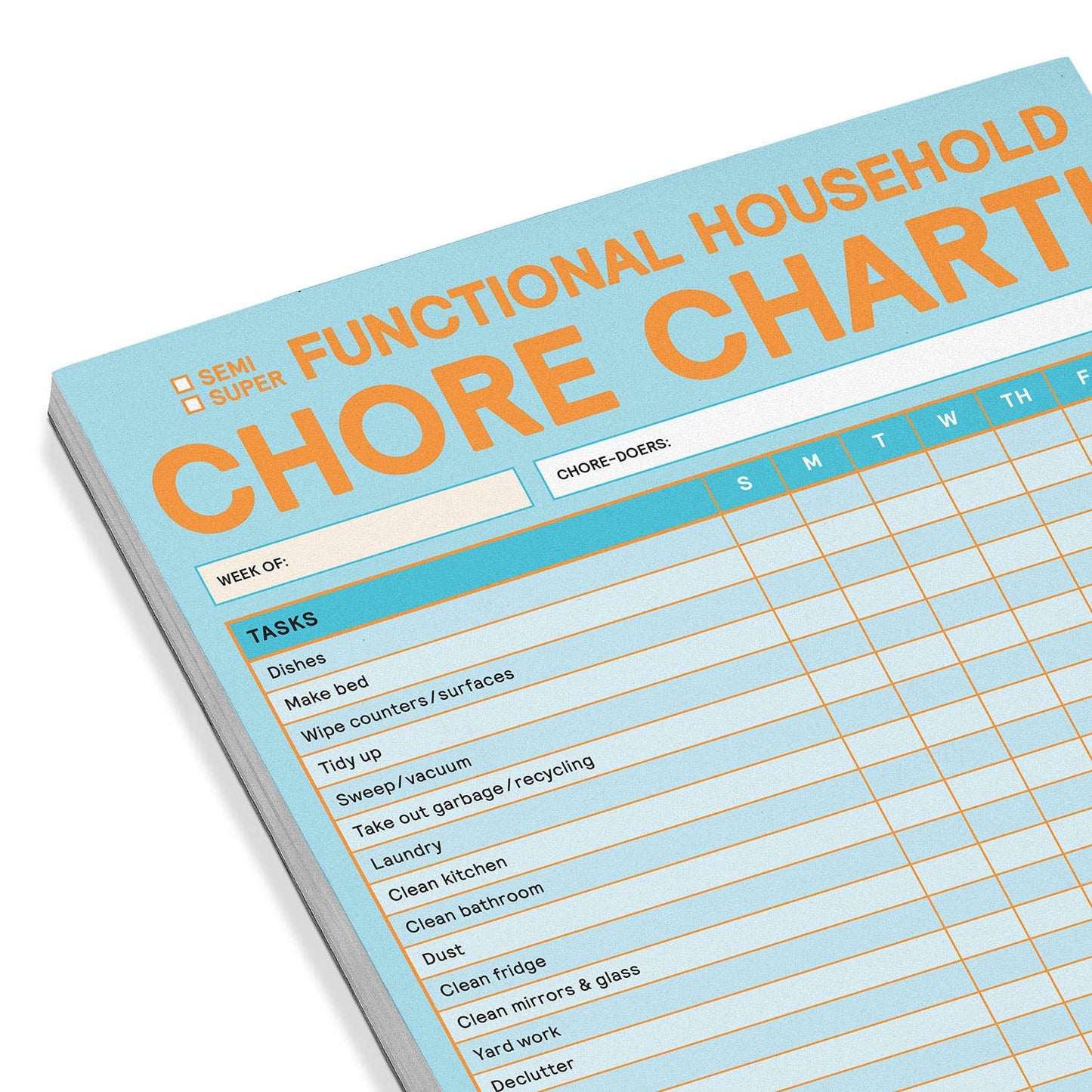 Knock Knock - Chore Chart Big & Sticky Notepads