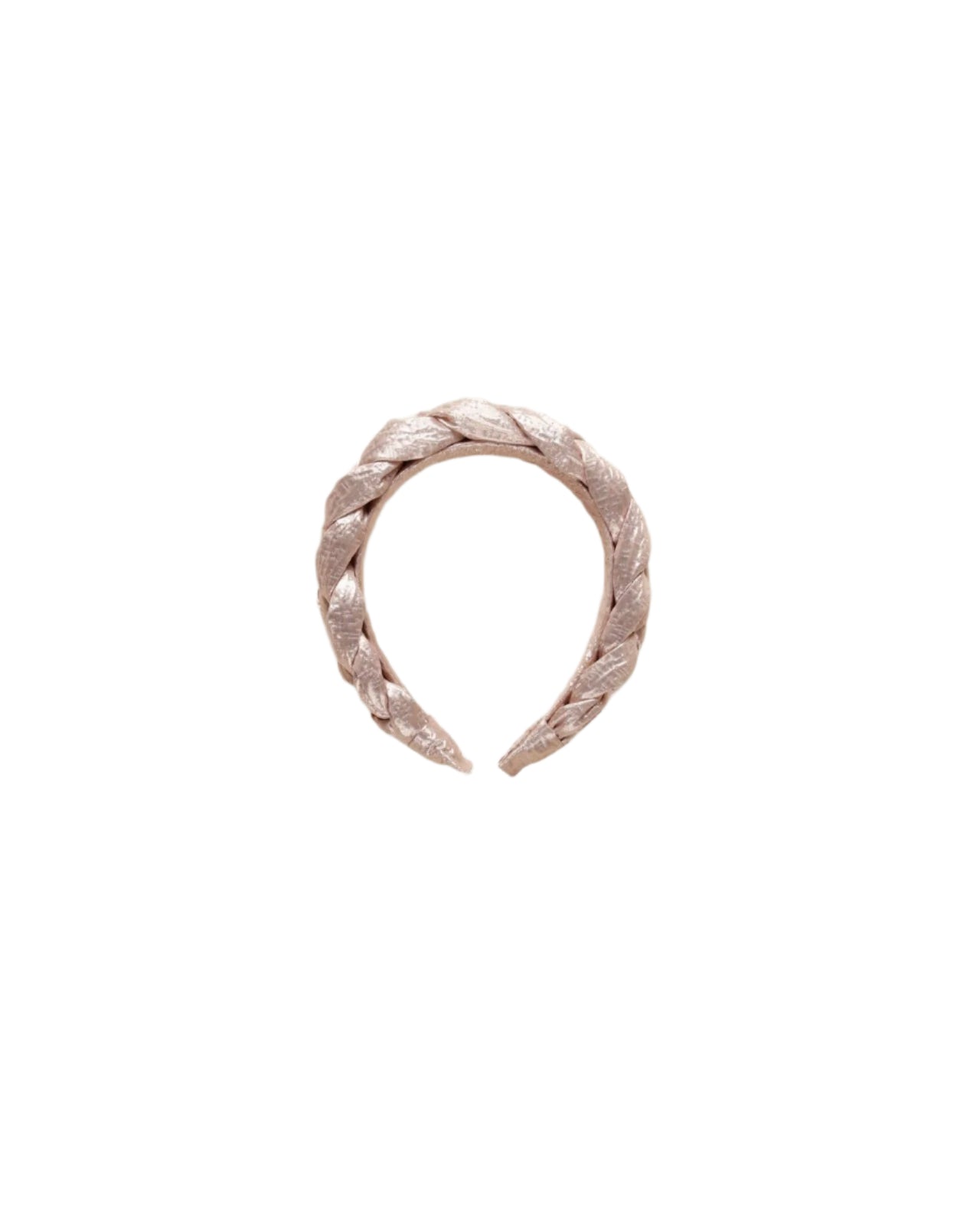 Noralee Metallic Braided Headband Bubblegum