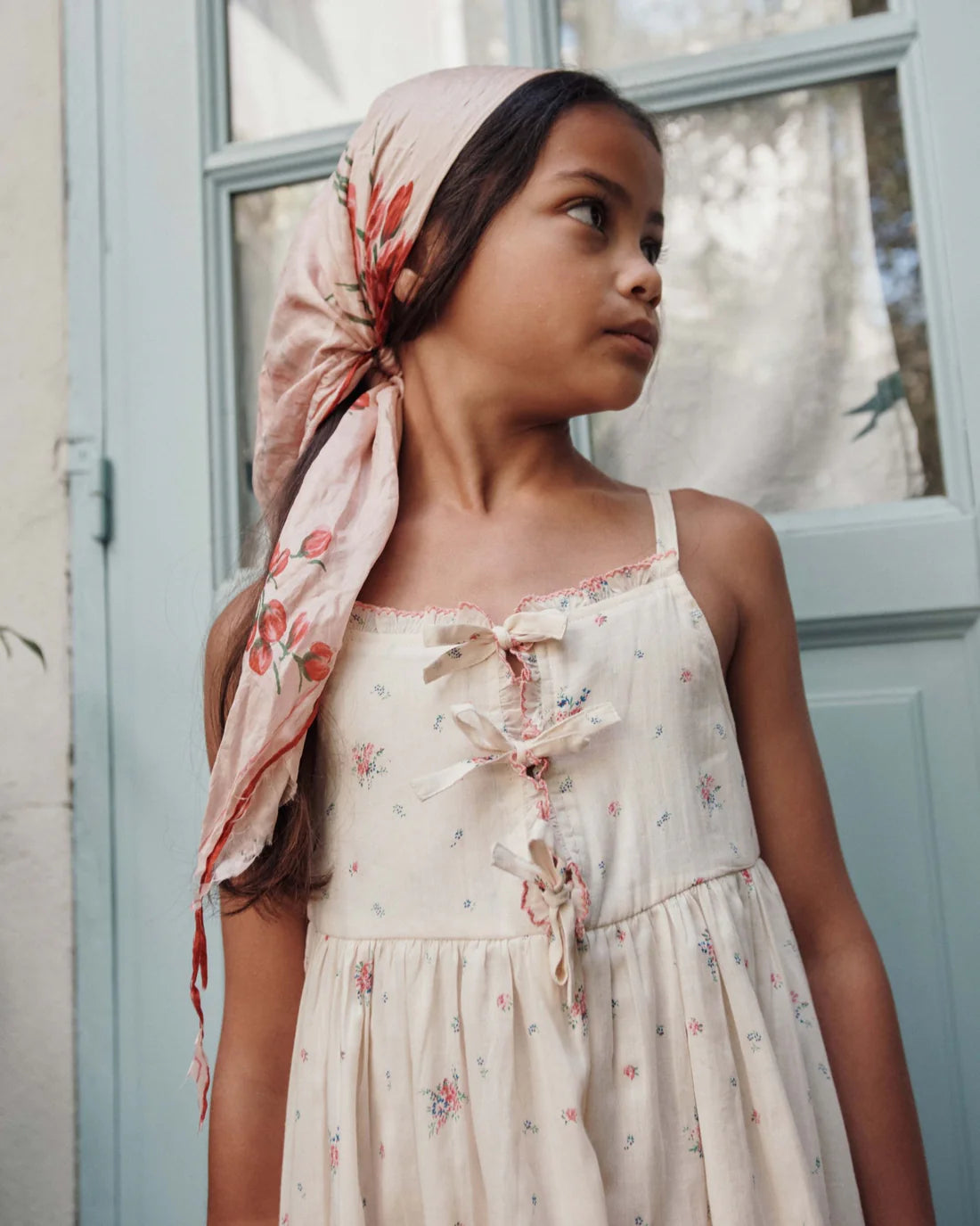 Emile & Ida Printed Long Dress Paquerette