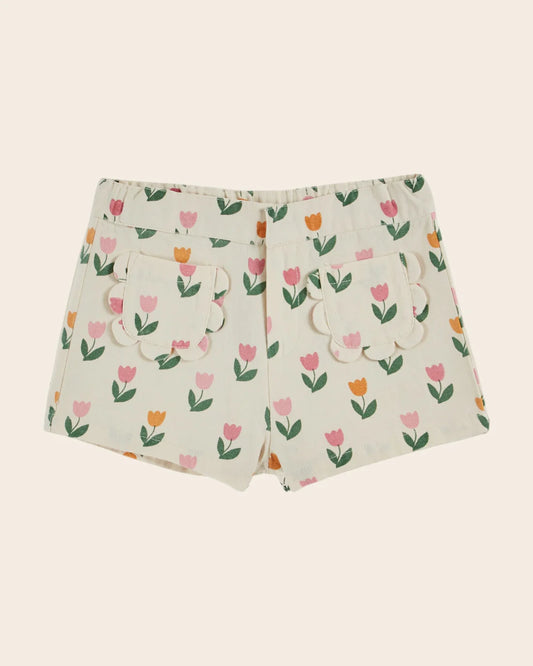 Emile & Ida Tulip Pockets Shorts Tulipe