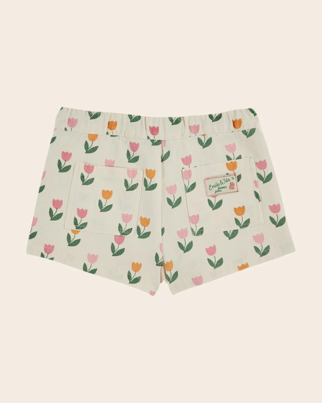 Emile & Ida Tulip Pockets Shorts Tulipe
