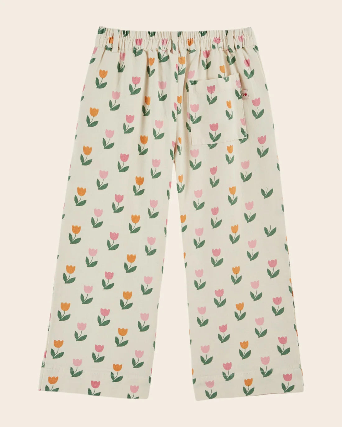 Emile & Ida Wide Printed Trousers Tulipe
