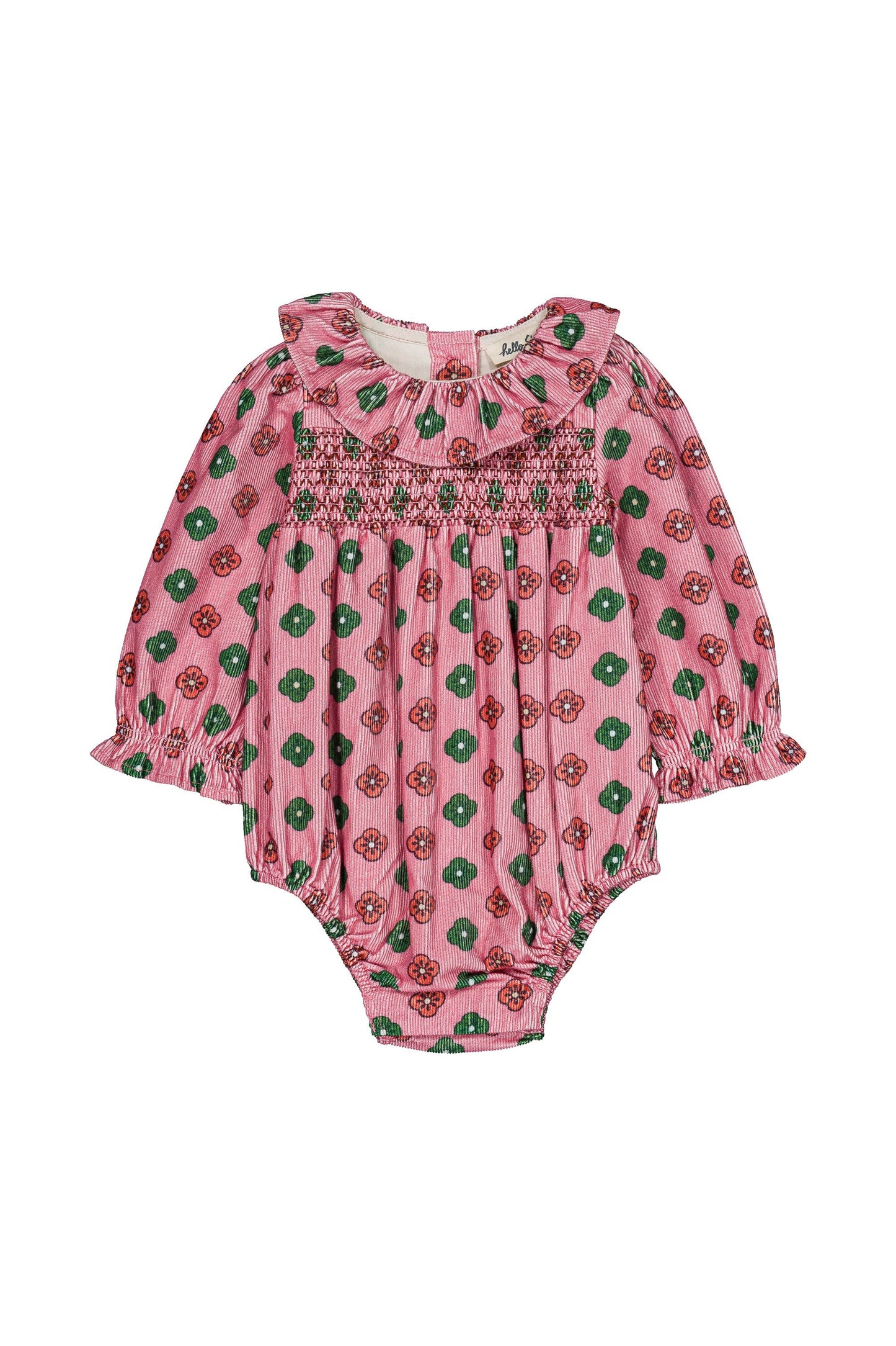 Hello Simone Amande Romper Rosebud