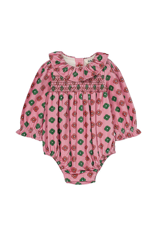 Hello Simone Amande Romper Rosebud
